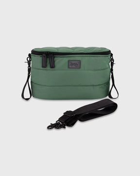 Mini Diaper Bag Dark Gray Green-0