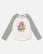 Jersey Raglan Sleeve Tee Off-White-0