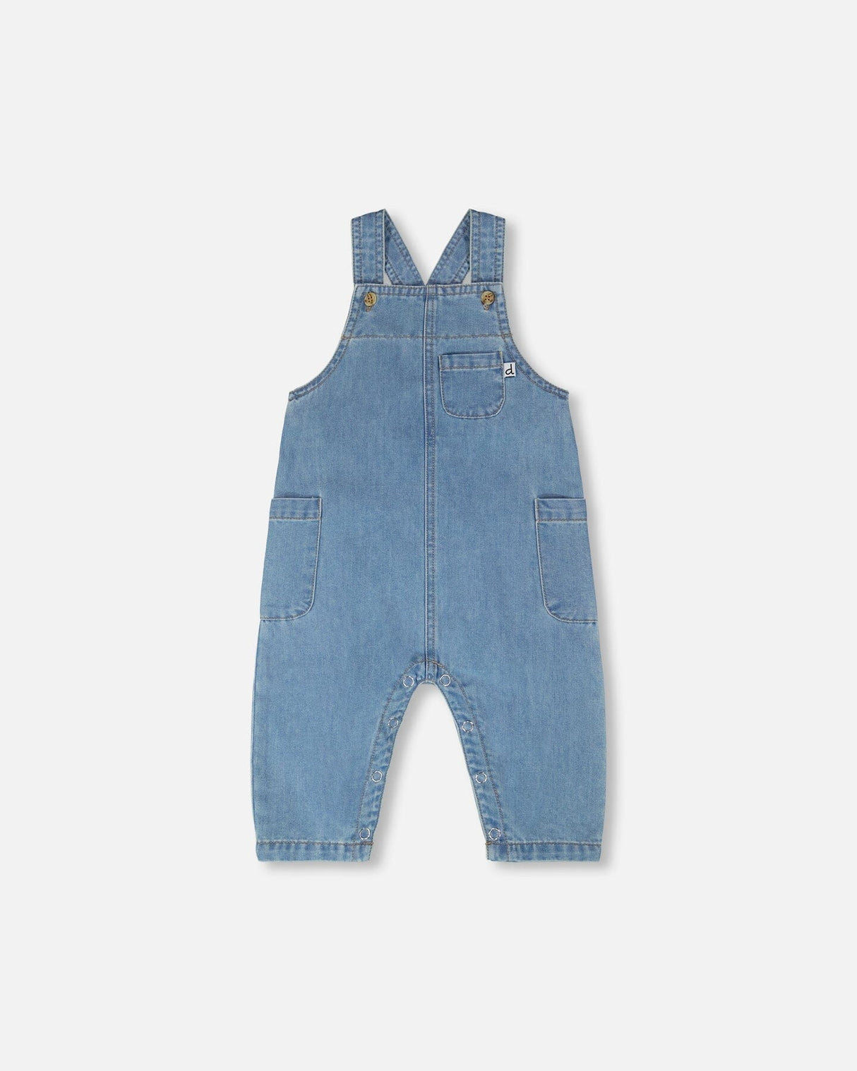 Light Blue Chambray Overall-0
