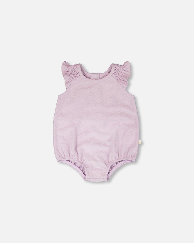 Jersey Romper Lavender-0