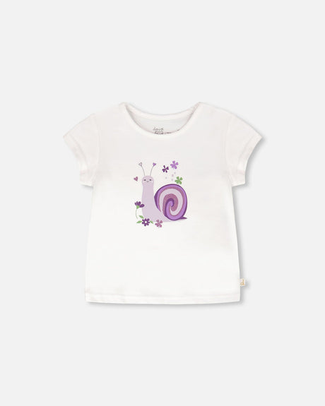 Organic Cotton Jersey T-Shirt White-0