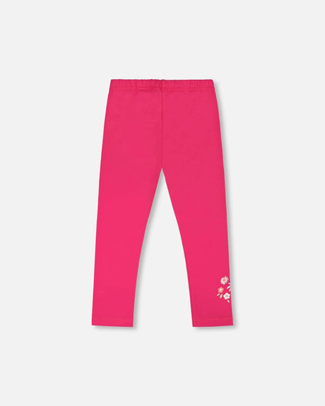 Organic Cotton Jersey Legging Pink-2