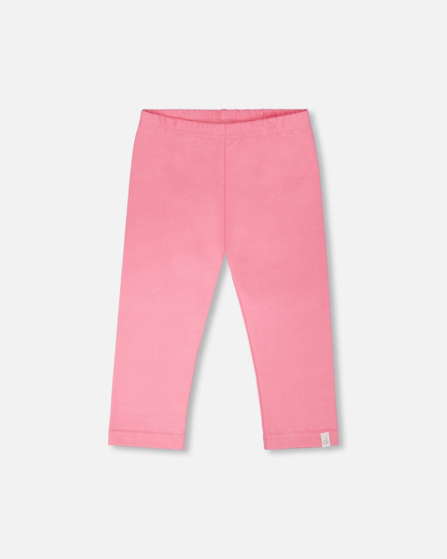 Organic Cotton Jersey Capri Pink-0