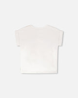Organic Cotton Jersey T-Shirt White-2
