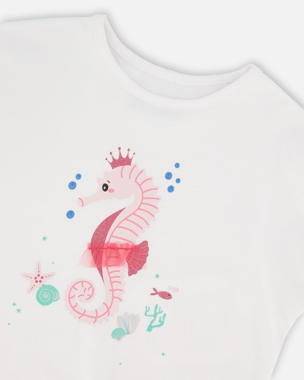 Organic Cotton Jersey T-Shirt White-3