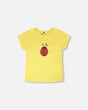 Organic Cotton Jersey T-Shirt Yellow-0