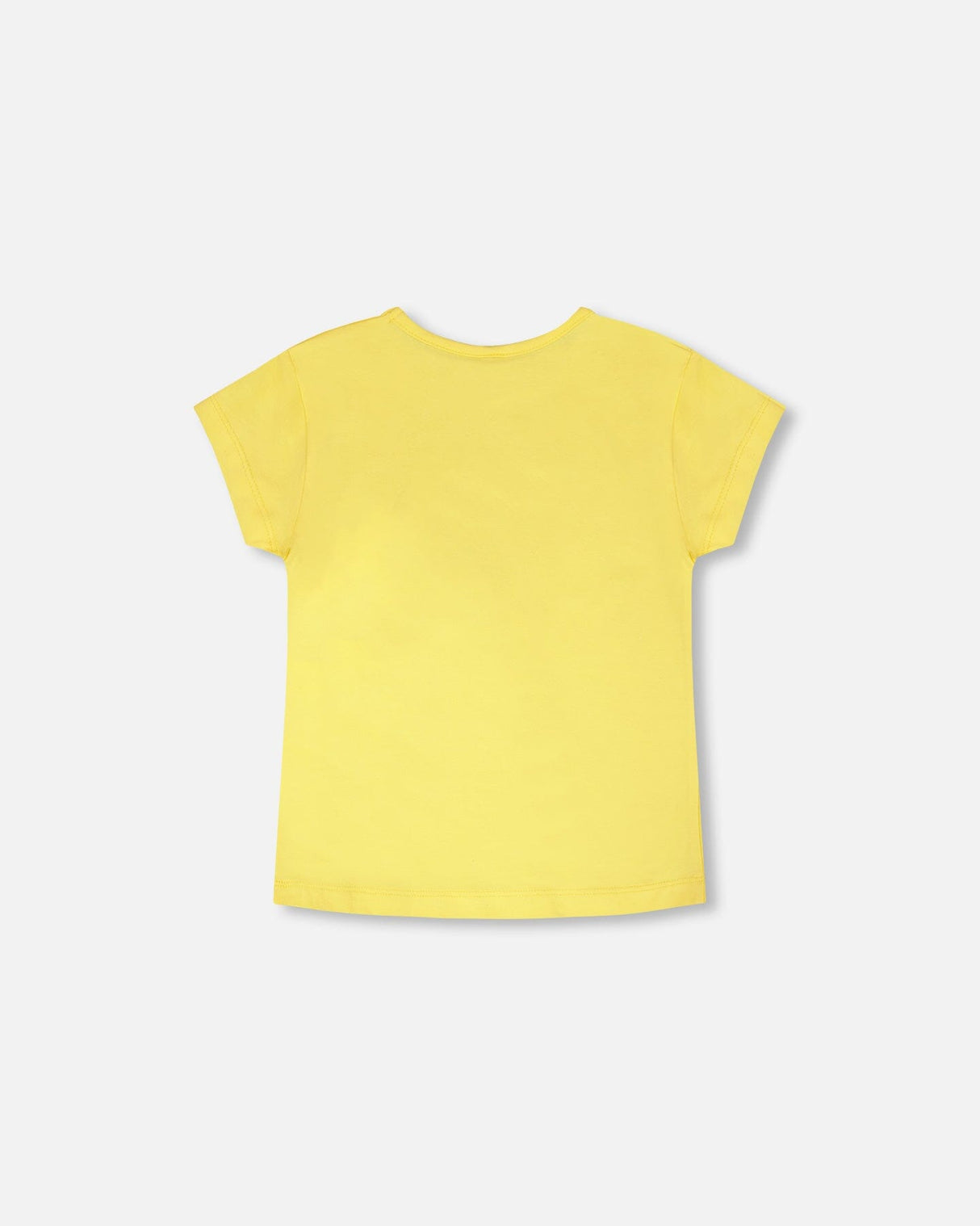 Organic Cotton Jersey T-Shirt Yellow-2