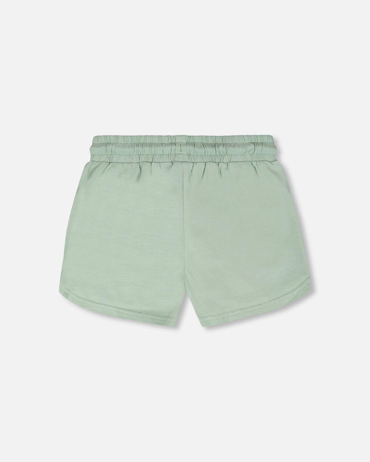 Organic Cotton Jersey Shorts Sage Green-3