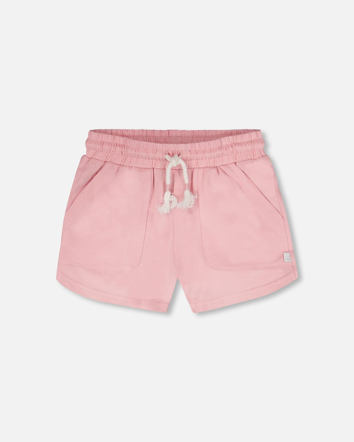 Organic Cotton Jersey Shorts Dusty Pink-0