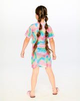 Mesh Beach Dress Multicolor-2