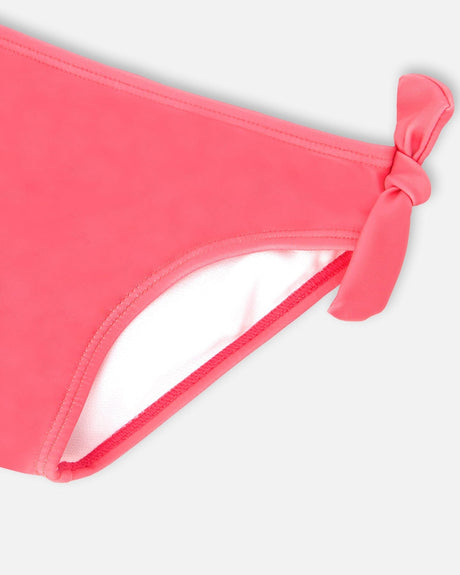 Deux par Deux Two-Piece Swimsuit Blue Flamingo Print