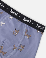 Organic Cotton Printed Boxers Pack Of 3-3