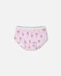 Organic Cotton Boyshort Panty Lilac Printed Ice Creams-0