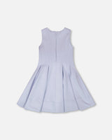 Sleeveless Neoprene Dress Lavender-2