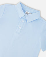 Polo T-Shirt Pale Blue-2