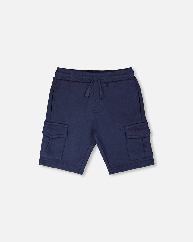 French Terry Shorts Blue-0