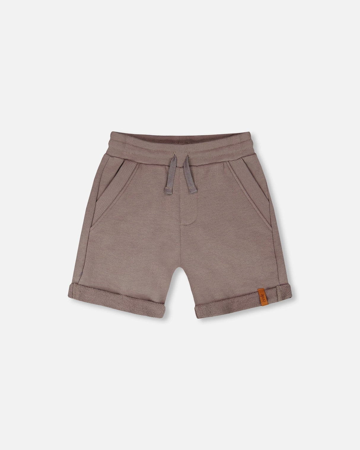 French Terry Shorts Taupe-0