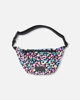 Fanny Pack Black Animal Print-0