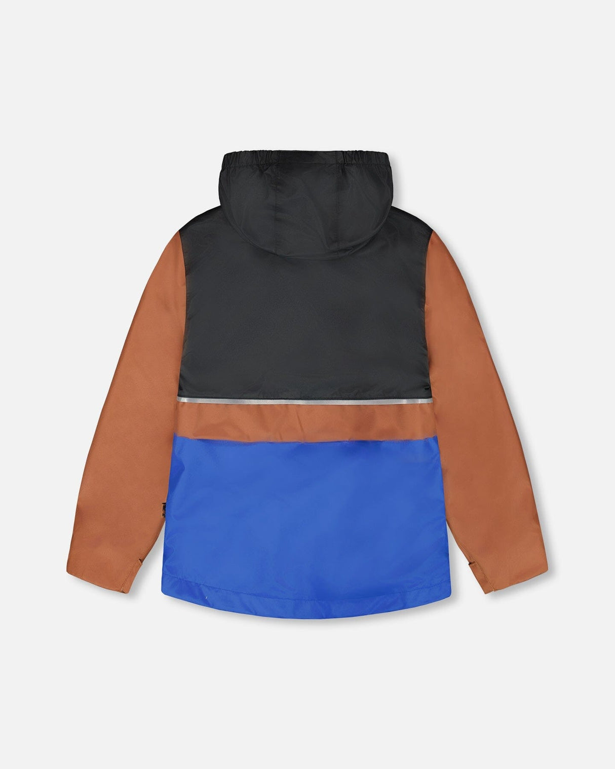 3-In-1 Two-Piece Mid-Season Outerwear Set Black And Brown-2