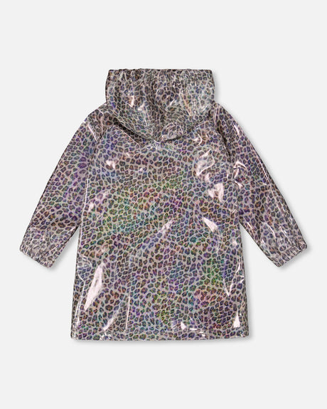 Rain Coat And Hat Set Animal Print-2