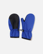 Mid-Season Mittens In Recycled Polyester Royal Blue-0