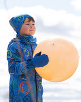 Mid-Season Mittens In Recycled Polyester Royal Blue-1