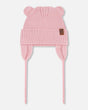 Baby Knit Hat Pale Pink-0