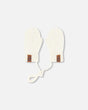 Baby Knit Mittens With Cord Off White-0
