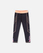 Athletic Leggings In Recycled Polyester Black-0