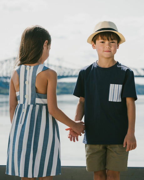 Parachute Shorts With Patch Pockets Beige-1