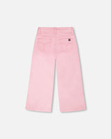 Wide Leg Jeans Pink-2