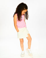 Stretch Twill Skort White-1