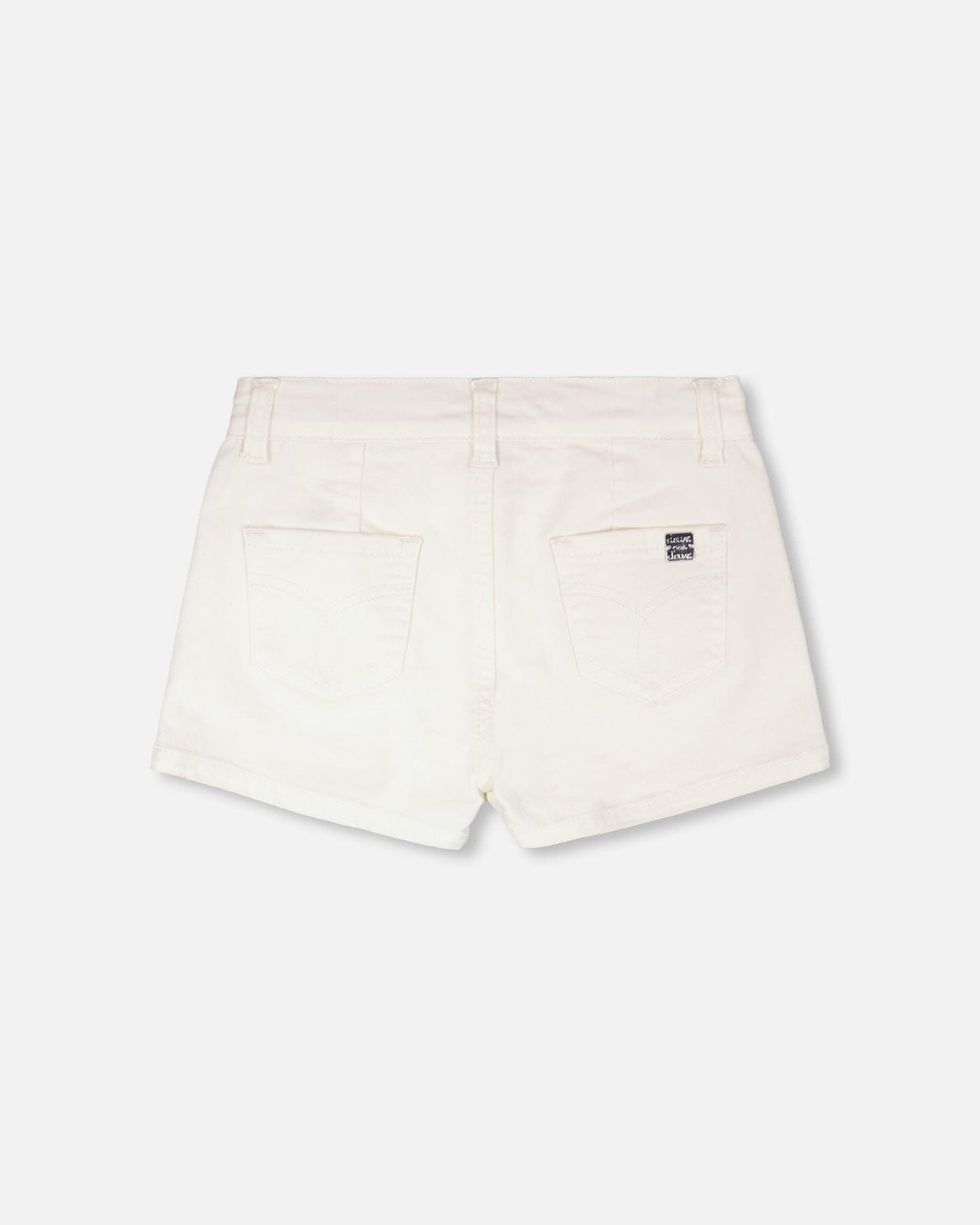 Stretch Twill Skort White-2