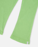 Crinkle Jersey Leggings Mint Green-4