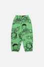 40Th Anniversary Printed Poplin Pant Green-0