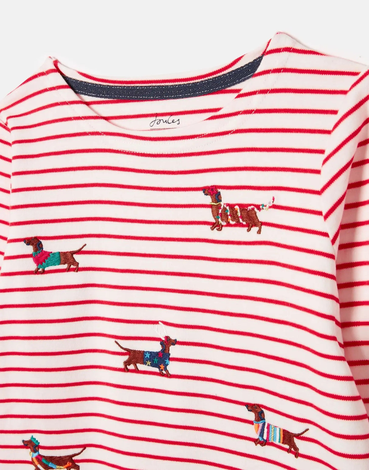 Harbour Luxe Long Sleeve Tee | Joules | Joules | Jenni Kidz