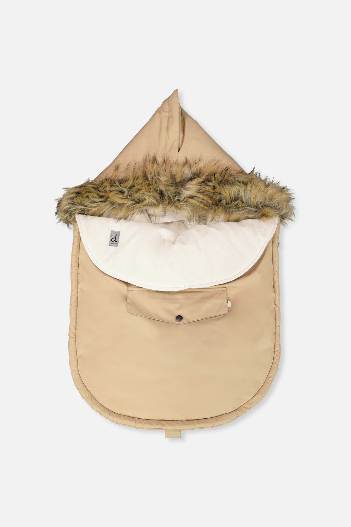 Bunting Bag For Car Seats & Strollers Beige-0