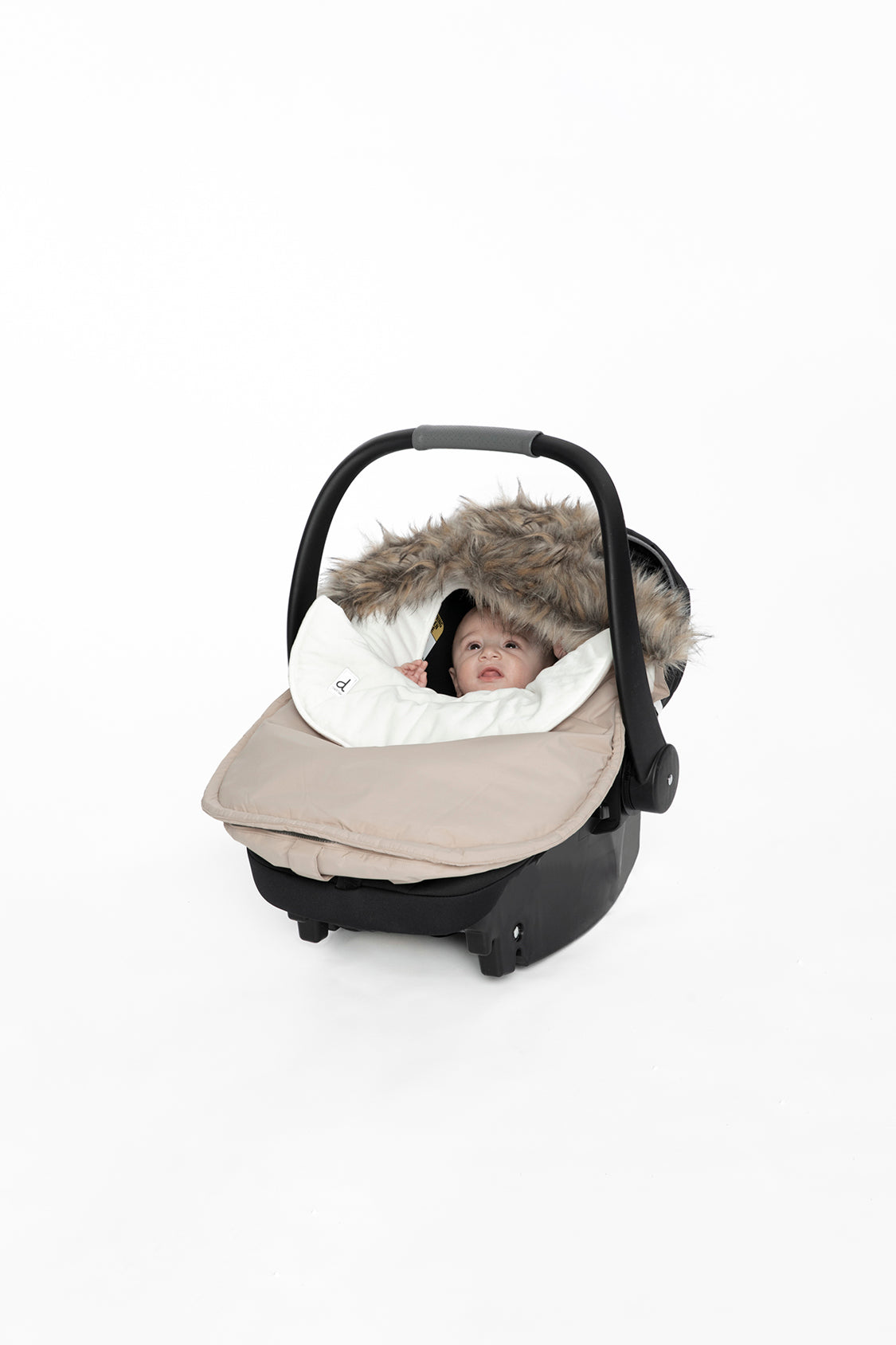 Bunting Bag For Car Seats & Strollers Beige-1