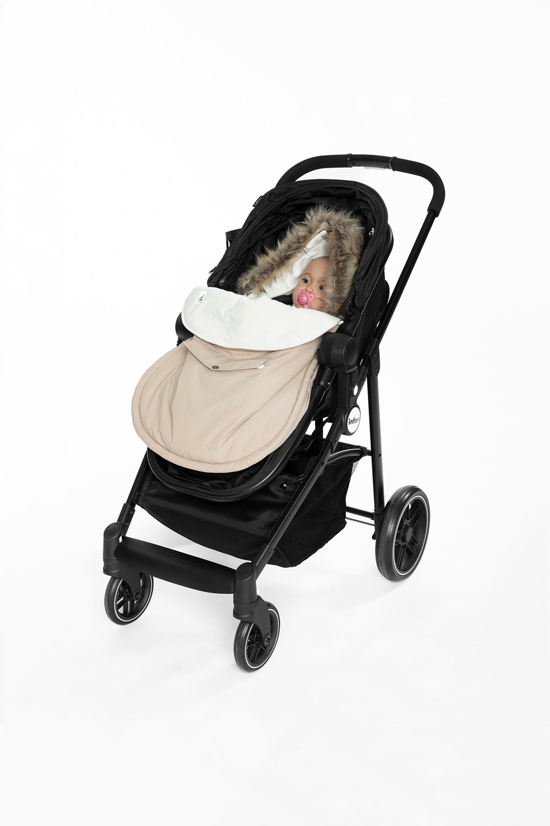 Bunting Bag For Car Seats & Strollers Beige-3