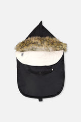 Bunting Bag For Car Seats & Strollers Black-0