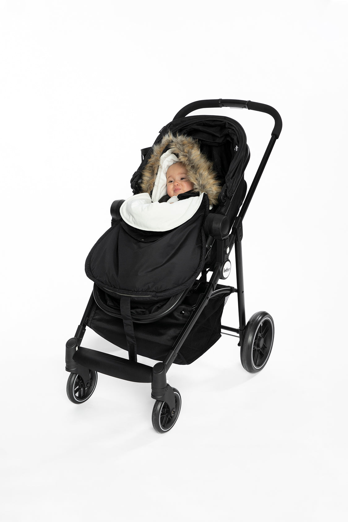 Bunting Bag For Car Seats & Strollers Black-3