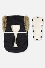 Deux par Deux Bunting Bag For Car Seats & Strollers Black