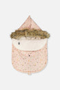 Bunting Bag For Car Seats & Strollers Pink Animal Print-0