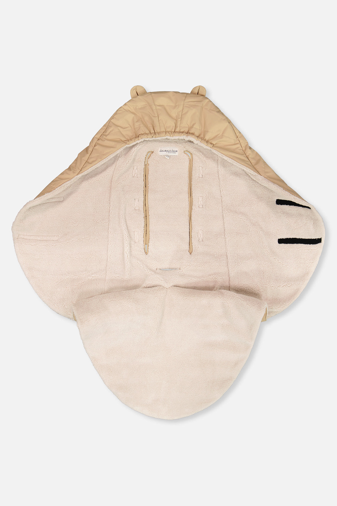 Deux par Deux Nido Baby Wrap For Bassinet Car Seats And Strollers Beige