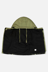 Deux par Deux Evolutive Footmuff For Car Seats And Strollers Olive Green