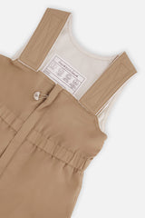 Deux par Deux blue animal print baby snowsuit, alternate view 6