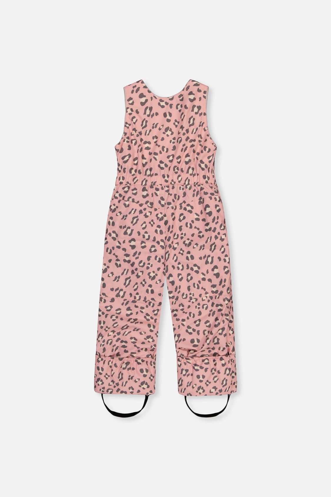 Deux par Deux rose leopard baby snowsuit, alternate view 5