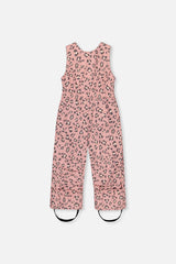 Deux par Deux rose leopard baby snowsuit, alternate view 5