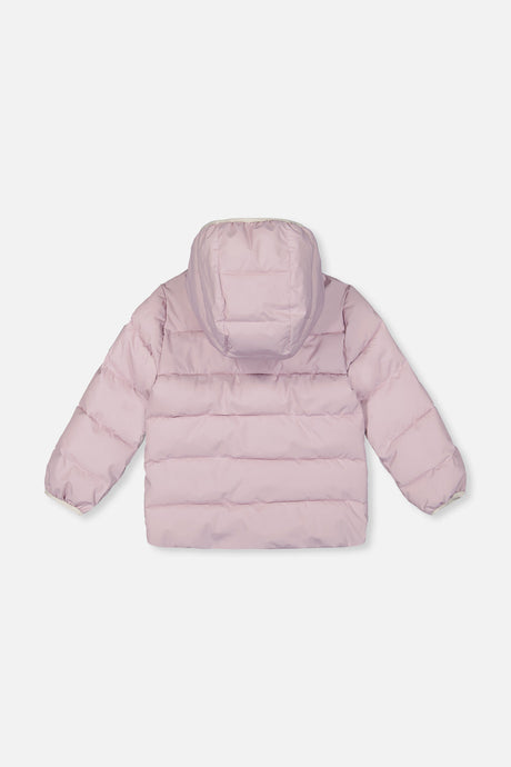 Winter Jacket Adapted For Car Seats Lavender-4