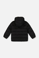Winter Jacket Adapted For Car Seats Black-4